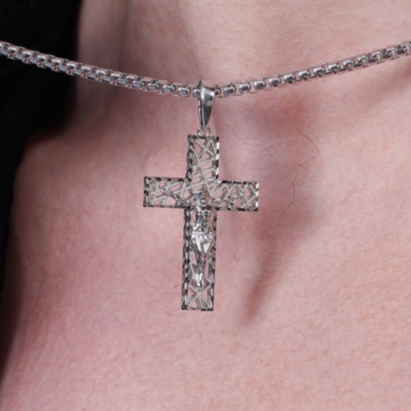 925 Sterling Silver | Accessories | Silver 925 Rhodium Plated Diamond ...
